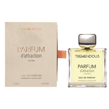 Imagem de Perfume Tremendous Parfums Parfum D`Attraction 100mL para homens