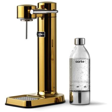 Imagem de Máquina Sifão para Gaseificar Água com Garrafa de Plástico sem BPA, Aarke, Dourado