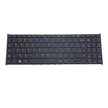 Imagem de Teclado Notebook Para Samsung NP550XDZ 550XDZ Brasil BR Sem Moldura Preto