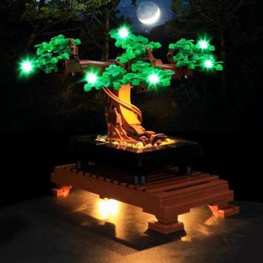 Imagem de Luz LED para Lego Bonsai Tree 10281 modelo Vaodest Green