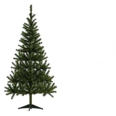 Imagem de Árvore De Natal Pinheiro Verde 280 Galhos 150cm (150cm 280 Galhos Pé Plástico)