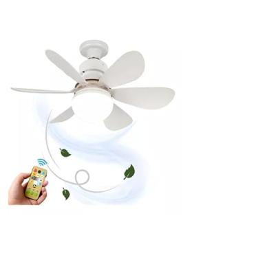 Imagem de Ventilador Lâmpada De Led 40w Teto Silencioso Com Controle