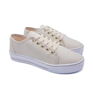 Imagem de Kit 2 Pares Tênis Feminino Casual Solado Alto Barato P79 - FABRICATA, 