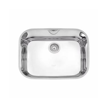 Imagem de Cuba de Embutir em Aço Inox Alto Brilho 48x34 cm Tramontina