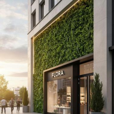 Imagem de 19 Placas Decorativas de Plantas Artificiais Permanentes Verde Painel 