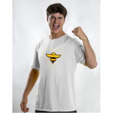 Imagem de Camiseta Algodão Branca Natan Por Aí Colmeia Frente