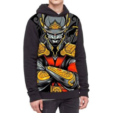 Imagem de Moletom Com Capuz Samurai Ref:569 - smoke, Preto, GG