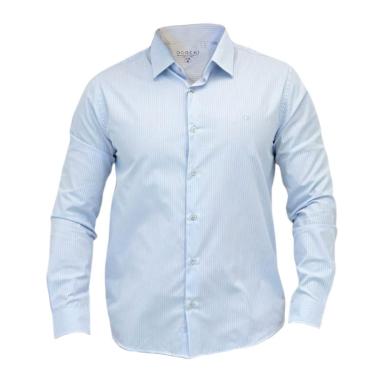 Imagem de Camisa Ogochi Casual Slim Listrada-Masculino