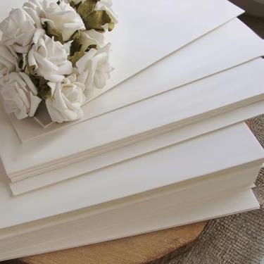 Imagem de 40 peças cartões de felicitações em branco cartões postais em branco cartolina de papel 15 x 10 cm para criação de arte e envio para impressão BLC78-01