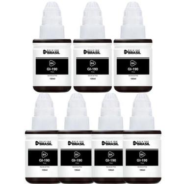 Imagem de Kit 7 Tintas Para G3110, G3111, G4100 G2100 G2110 Gi-190 - Bulk Ink Do
