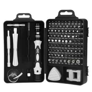 Imagem de Conjunto De Chaves De Fenda 115 Peças | Kit De Ferramentas Driver Magnético | Conjunto De Chaves De Fenda De Precisão Eletrônica Para Reparo De Computador, Telefone Celular, PC, Iphone, Tablets