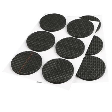 Imagem de 60 peças de almofadas de feltro para móveis para proteger pisos de madeira almofadas de feltro proteção confiável contra cortes antiderrapantes reduzem o ruído