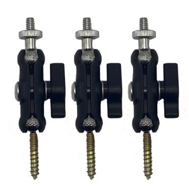 Imagem de BeIETree Trail Camera Tree Mount 360 graus ajustável para câmera de jogo com parafuso de 1/10.2 cm