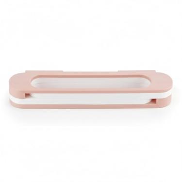 Imagem de Suporte de Parede Multiuso para Toalhas Sapatos Chinelos Rosa