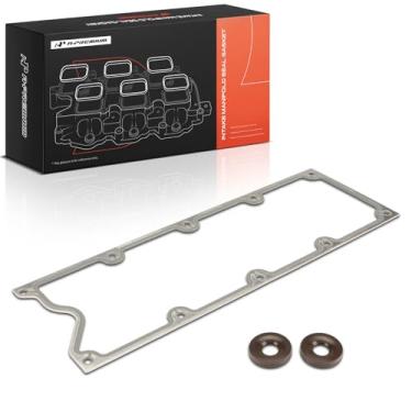 Imagem de A-Premium Conjunto de juntas de coletor de admissão de motor 3 peças compatível com Chevrolet Silverado 1500 2500 3500 HD Classic, Tahoe, Suburban, Express, Corvette & GMC Sierra, Yukon & Cadillac