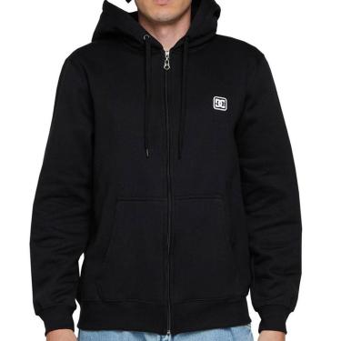 Imagem de Moletom DC Shoes Aberto Rubber Label WT24 Masculina-Masculino