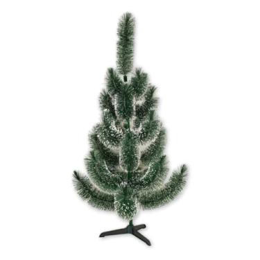 Imagem de Árvore de Natal Nevada 110 cm com 25 Galhos de Pinheiro – Decoração Natalina Realista e Elegante para Sala e Escritório