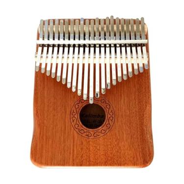 Imagem de Piano de polegar Kalimba de 21 teclasInstrumento musical kalimba profissional