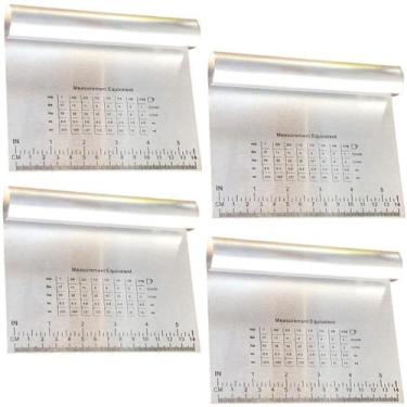 Imagem de Kit 4 Espátula Inox Rita Lobo Confeitar Massas Bolo Cozinha - Nls