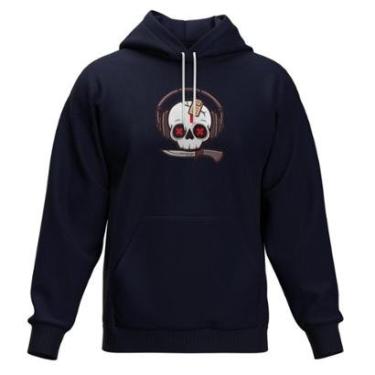 Imagem de Blusa Moletom Casaco Com Capuz Modelo Canguru Frio Hyve Masculina-Masculino