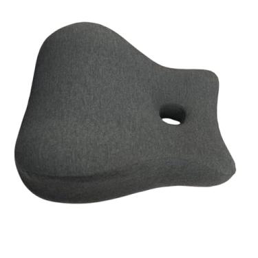 Imagem de YWJLQH Travesseiro de espuma viscoelástica profissional, ergonômico, curva, multifuncional, respirável, uso na cama ou sofá, presente, suporte lombar