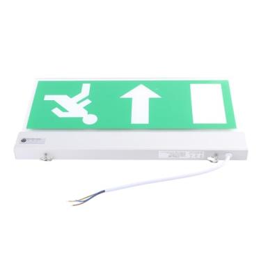 Imagem de Generic Sinal de Iluminação de Saída de Detecção e Reparo Automático, Placa Acrílica de LED Sinal de Saída de Emergência, para Shoppings