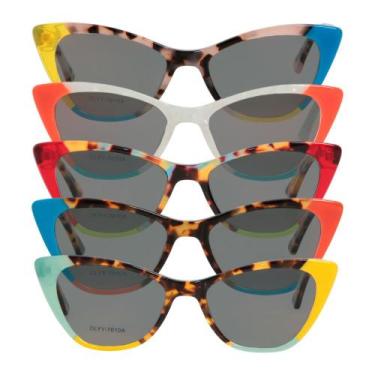 Imagem de Óculos de Sol Feminino Estilo Gatinho Proteção UV Polarizado - E11EVEN