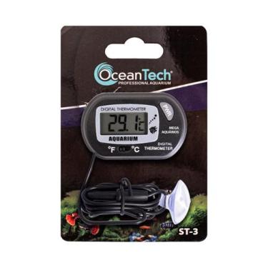 Imagem de Termômetro Digital Temperatura Aquário Lago Oceantech Sensor