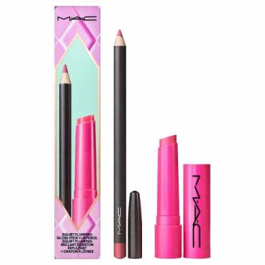 Imagem de MAC Anything's Glossible Holiday Kit - Gloss + Lápis de Boca, Kit