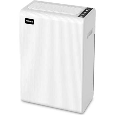 Imagem de MOOKA FAMILY Purificadores De Ar Para Residências, Salas Grandes De Até 1740 Pés², Filtro De Ar Hepa H13 Para Pelos De Animais De Estimação, Caspa, Fumaça, Pólen, Sem Ozônio, Purificadores De Ar Por