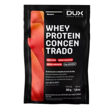Imagem de Sache Whey Protein Concentrado Dux Neutro 30g, Neutro