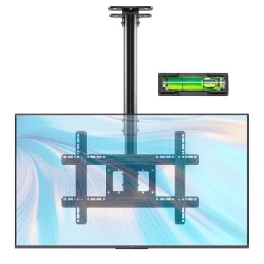 Imagem de Suporte Articulado para TV de Teto/Parede | Ajustável 32-75 Polegadas | Movimento 360°, Inclinação +5°/-15° | 7 Níveis Altura | 50kg | VESA 400x400