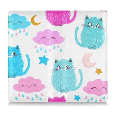 Imagem de Burbuja Porta-registro de carro e seguro, caixa de luvas de couro para veículos, organizador de documentos, carteira de documentos, estojo de acessórios