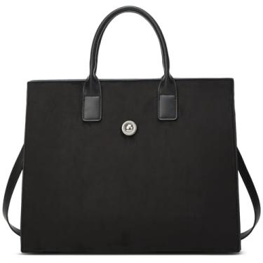 Imagem de Bolsa de camurça sintética bolsas de camurça para mulheres homens 2026 vintage bolsa de ombro transversal alça superior bolsa quadrada bolsa de mão trabalho viagem, Marrom