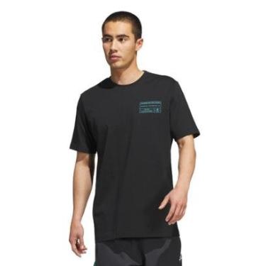 Imagem de Camiseta Adidas Basquete Masculina-Masculino