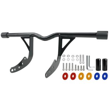 Imagem de GZICMA Motor Guard Front Highway Crash Bar para Harley Softail 2018-up Street Bob Low Rider Spot Glide Heritage