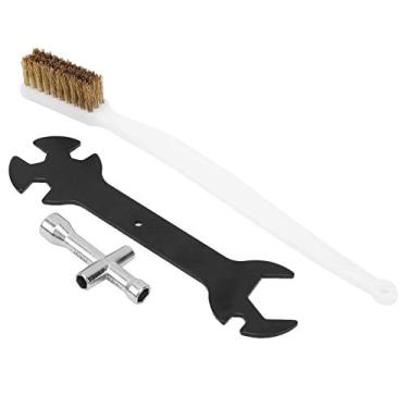 Imagem de Acouto Conjunto de Ferramentas para Impressora 3D Com Escova de Bico e Chave Multifuncional para Entusiastas de Bricolagem e Manutenção