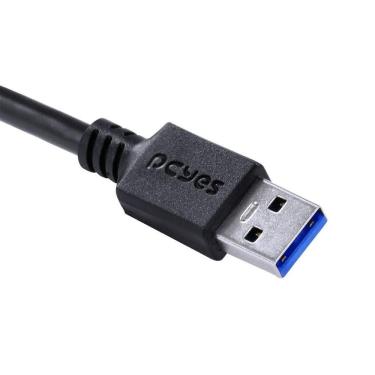 Imagem de Cabo Usb A 3.0 Macho Para Usb Tipo C Preto 1 Metro
