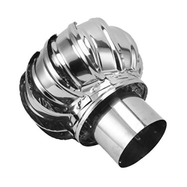 Imagem de Alomejor Ventilação do Telhado, Ventilador de Telhado de Turbina Eólica Em Aço Inoxidável, Ventilador de Ventilação de Ar do Sótão Não Alimentado para Condições Adversas