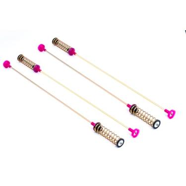 Imagem de Varões de suspensão de arruela DC97-16350U DC97-16350T compatíveis com máquina de lavar roupa Samsung WA50R5200AW/US WA50R5400AV/US WA45N3050AW/A4 WA45T3200AW/A4 WA50R5400AW/US, hastes de mola mantêm