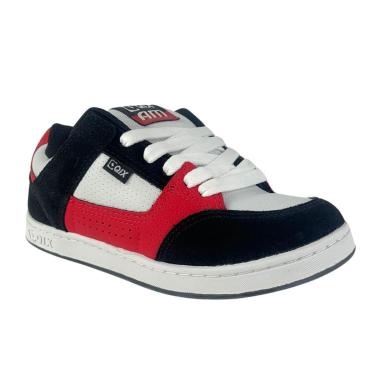 Imagem de Tênis Qix Am Preto Vermelho Branco-Masculino
