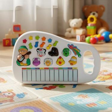 Imagem de Pianinho Infantil Bebê Mini Teclado Musical - Art Brink