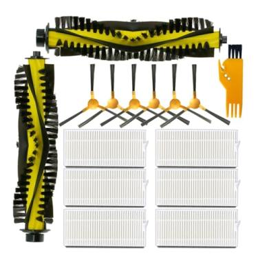 Imagem de Main Brush Hepa Filter Mop Compatible With Neatsvor X500 X520 X600 Pro Tesvor X500 T8 S6 Ikhos Create NetBot S15 Vacuum Cleaner Parts Spare(007)