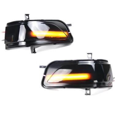 Imagem de WEPARTICULAR Lâmpada indicadora retrovisora de LED com pisca-pisca lateral dinâmica, compatível com Honda CRV 07-11 RE1 RE2 RE4 Crosstour 11-16 (pacote para 2)