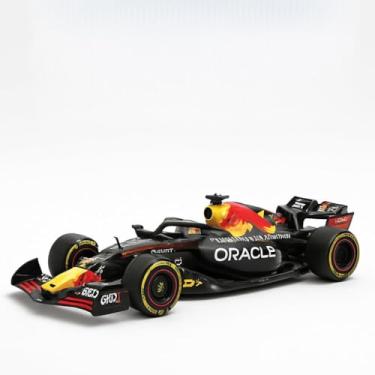 Imagem de F1 Red Bull Oracle The Champions Racing Colecionável 1:18 - RB19 2023 - Miniatura Die-Cast Licenciada Oficialmente - Max Verstappen