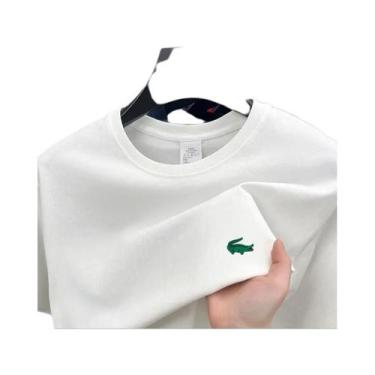 Imagem de Camiseta Masculina 100% Algodão Com Estampa De Animais, Manga Curta, C