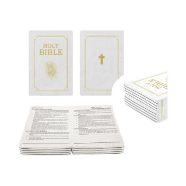 Imagem de Almofada De Memória Em Espuma Branca Bíblia Marca 16, a Almofada Mais 