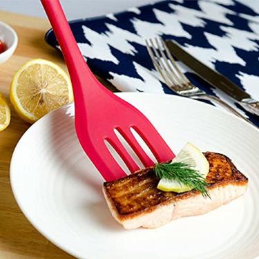 Imagem de Mingzhe Colher de Espátula de Cozinha Antiaderente Calor Silicone Conjunto Utensílios Cozinha 5 Unidades