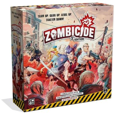 Imagem de Jogo de Estratégia Zombicide 2 Ediçã 1 a 6 Jogadores, Para Maiores de 14 Anos, CMON ZCD001, Vermelho