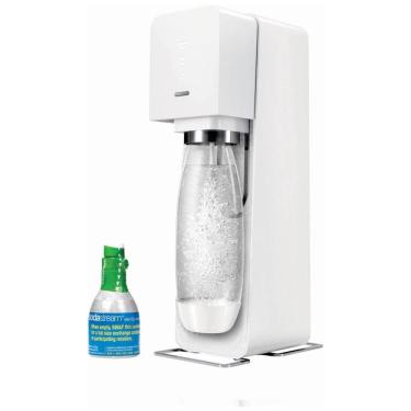 Imagem de Máquina Para Gaseificar Água com Carbonatador SodaStream, Branca